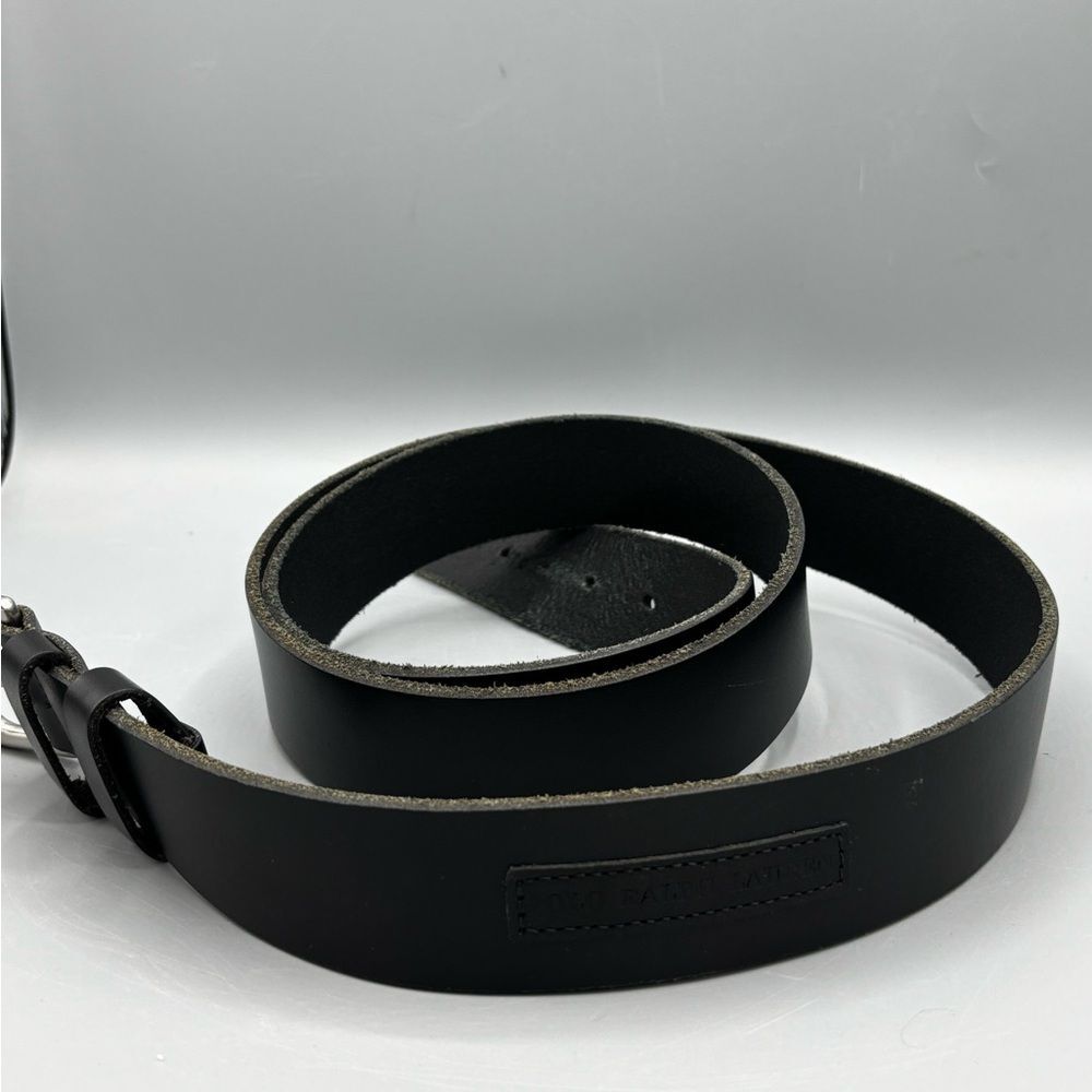 Plus size Men Polo Ralph Lauren Roller logo-debossed leather belt